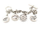 Bracelet vintage bracelet HERMES chaine d'ancre breloques marines t16 en argent 925 58 Facettes 267839