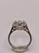 Bague 55 Bague vintage or blanc diamants 58 Facettes