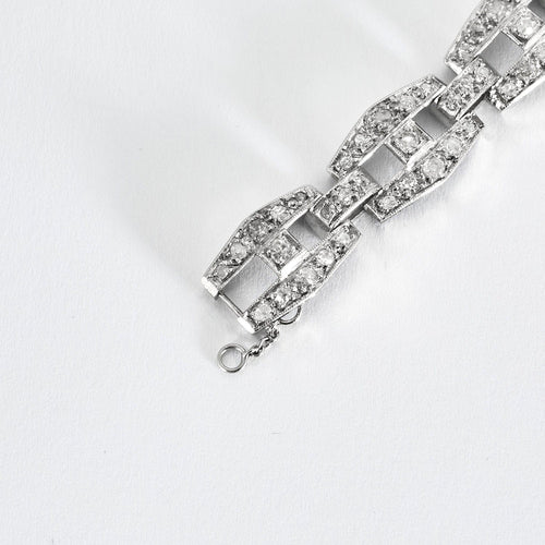 Montre Montre Art Déco Diamants 58 Facettes