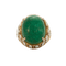 Bague 56 Bague Emeraude cabochon diamants 58 Facettes