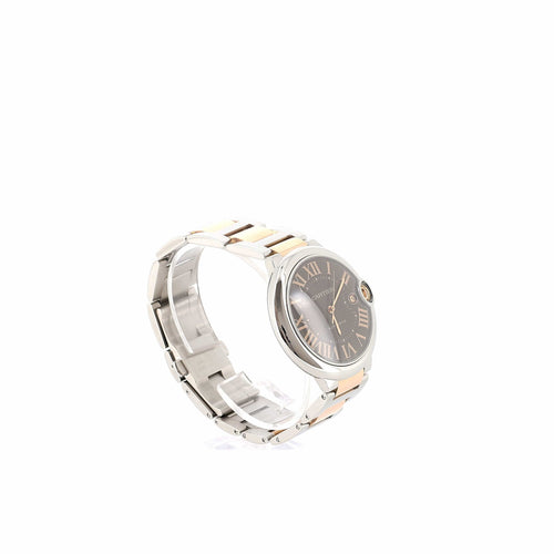 Montre CARTIER - Montre Ballon Bleu Acier et Or rose 58 Facettes 63027
