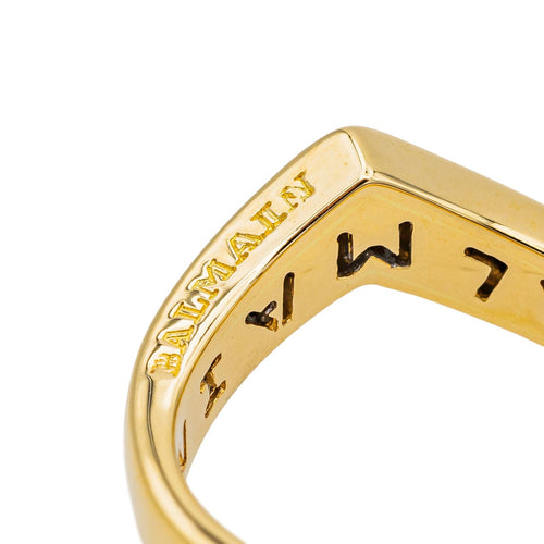 Bague 54.5 Balmain Bague  Or jaune Diamant 58 Facettes 3450035CN