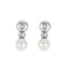 Boucles d'oreilles Boucles d'oreilles perle de culture et diamant 58 Facettes