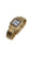Montre Montre femme Cartier Santos galbée en or 58 Facettes