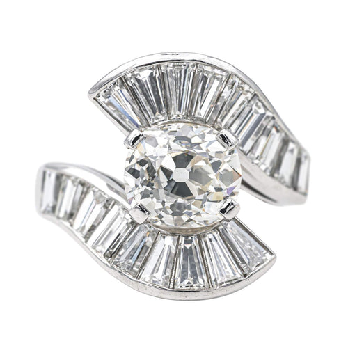 Bague 57 Bague  Platine Diamant 58 Facettes 4292747CN