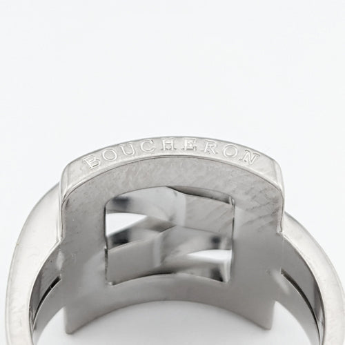 Bague 53 Bague Boucheron – Collection "Déchaînée" en or blanc 58 Facettes 33377