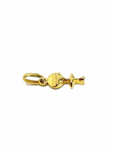 Pendentif Pendentif poupée Ashanti or jaune 58 Facettes