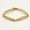 Bracelet Bracelet en or blanc et jaune 58 Facettes CHA5703