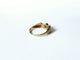 Bague 53 Bague or jaune, saphir et diamants 58 Facettes