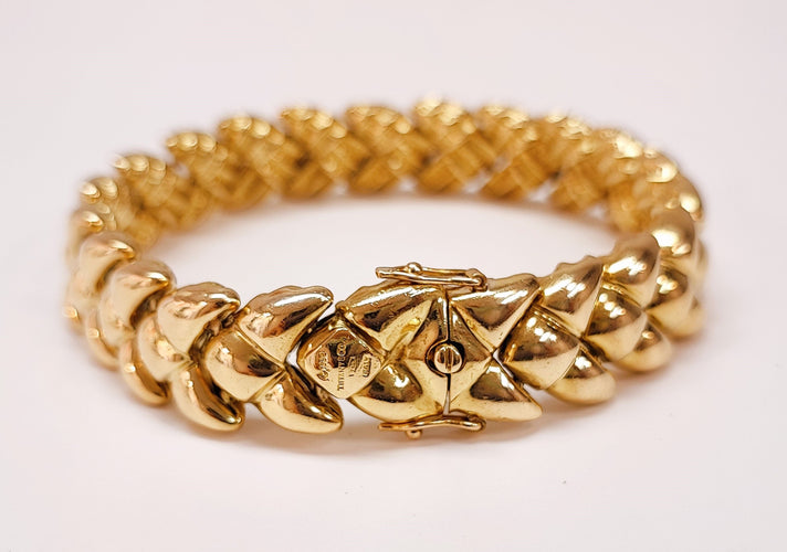 Bracelet TIFFANY - Bracelet or jaune 18K 58 Facettes Brac-TIFFANY