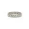 Bague 52 Alliance Platine 20 diamants 58 Facettes 240193R