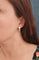 Boucles d'oreilles Boucles créoles ovales or jaune 58 Facettes 686