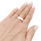 Bague 56 Bague Cartier "Love" or blanc. 58 Facettes 34666