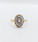 Bague 52 Bague marquise antique or jaune diamant taillés en roses 58 Facettes A05051