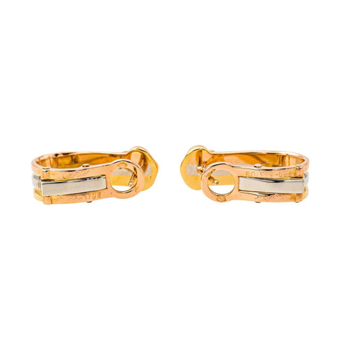 Boucles d'oreilles Cartier Boucles d'oreilles C Or jaune, Or rose, Or blanc 58 Facettes 4379243RV