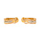 Boucles d'oreilles Cartier Boucles d'oreilles C Or jaune, Or rose, Or blanc 58 Facettes 4379243RV