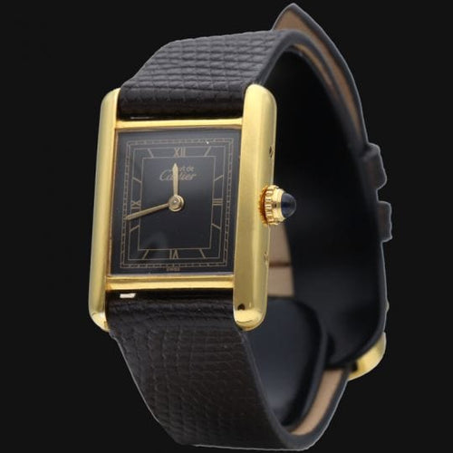 Montre Cartier Montre Tank Vermeil 58 Facettes MT42214
