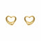 Boucles d'oreilles Tiffany & Co Boucles d'oreilles Puces Open heart Or jaune 58 Facettes 4150500RV