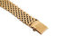 Montre vintage montre baume & mercier tank 37077 mecanique or 18k & oeil de tigre 58 Facettes 268283