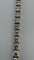 Bracelet Bracelet rivière diamants or blanc 58 Facettes
