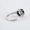 Bague 51 Bague Saphir Or Blanc Platine 58 Facettes
