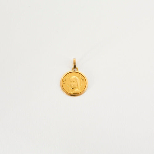 Pendentif Pendentif Sainte Sylvie or jaune 58 Facettes LP1095/3