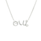 Collier Dior - Collier « Oui » en or blanc et Diamant 58 Facettes 1.0000230/2