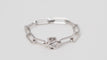 Bague 54 DINH VAN - Bague le cube diamant en or blanc et diamant 58 Facettes 32660
