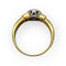 Bague 54 Bague or, saphir et diamants 58 Facettes 330076349