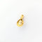 Pendentif Pendentif en or jaune perle et saphir 58 Facettes 30822