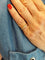Bague 51 Demi alliance or jaune et diamants 58 Facettes 088451