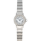 Montre Cartier - Montre Santos Octagone cadran ivoire chiffres romains en acier 58 Facettes
