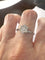 Bague 54 BAGUE CONTEMPORAINE DU XXE SIÈCLE EN OR 18 KT AVEC DIAMANTS 58 Facettes Q121B(738)