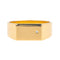 Bague 54 Arthus Bertrand x Vanrycke Bague Chevalière  Or jaune Diamant 58 Facettes 4098660RV