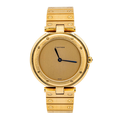 Montre Cartier Montre Santos Vendome "Ghost Dial"  Or jaune 58 Facettes 3619326CN