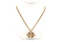 Collier Collier Napoléon III en or jaune 18 carats et diamants "taille" rose 58 Facettes B485