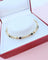 Bracelet Bracelet or jaune saphirs et diamants 58 Facettes AA 1689