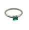 Bague Bague solitaire avec émeraude Muzo 58 Facettes 50049