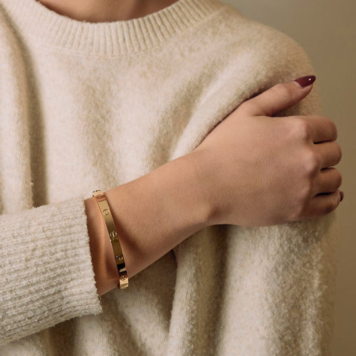 Bracelet CARTIER - Love - Bracelet en or jaune 58 Facettes B250130
