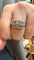 Bague Bague ancienne or blanc jarretière diamants 58 Facettes
