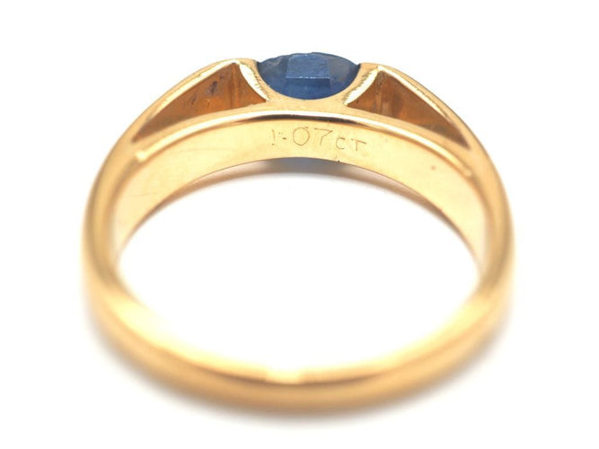 Bague POIRAY - Bague or jaune, saphir et diamants 58 Facettes