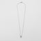 Collier collier diamant, or gris 58 Facettes