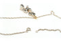 Collier Collier Napoléon III or jaune, argent, pierre du Rhin et diamants taille rose 58 Facettes B775