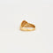 Bague 57 Bague or jaune rubis diamants 58 Facettes LP543