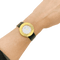 Montre Poiray "Ma Seconde" acier, or, cuir, nacre, diamants. 58 Facettes 34313