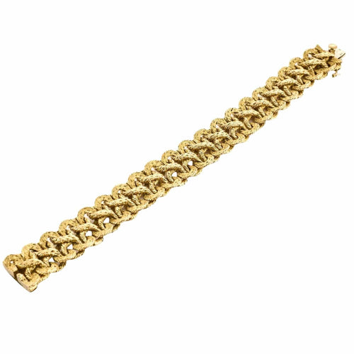 Bracelet GEORGES LENFANT - Bracelet en or jaune 58 Facettes EPI11039