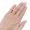 Bague 54 Bague Bulgari "B.Zero1 Zaha Hadid" en or rose. 58 Facettes 34743