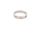 Bague 54 bague CARTIER love pm 1 diamant crb4050500 54 or blanc 18 carats 58 Facettes 267904