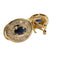 Boucles d'oreilles BOUCLES D'OREILLES EN OR JAUNE 18 carats avec DIAMANTS et SAPHIRS 58 Facettes Q290B