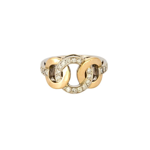 Bague 52 Bague or gris et diamants 58 Facettes GU260